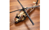60G Helicopter Model Realistic Scale Helicopter Model Exhibition Quality Collectible Decor for Collectors