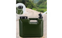 Portable Water Container Leakproof Storage Container Compact Water Can with Handle for Camping