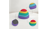 Balance Stepping Stones Stackable Sensory Stepping Stones Balance Stone Lightweight Neutral for Children, Playroom, Daycare