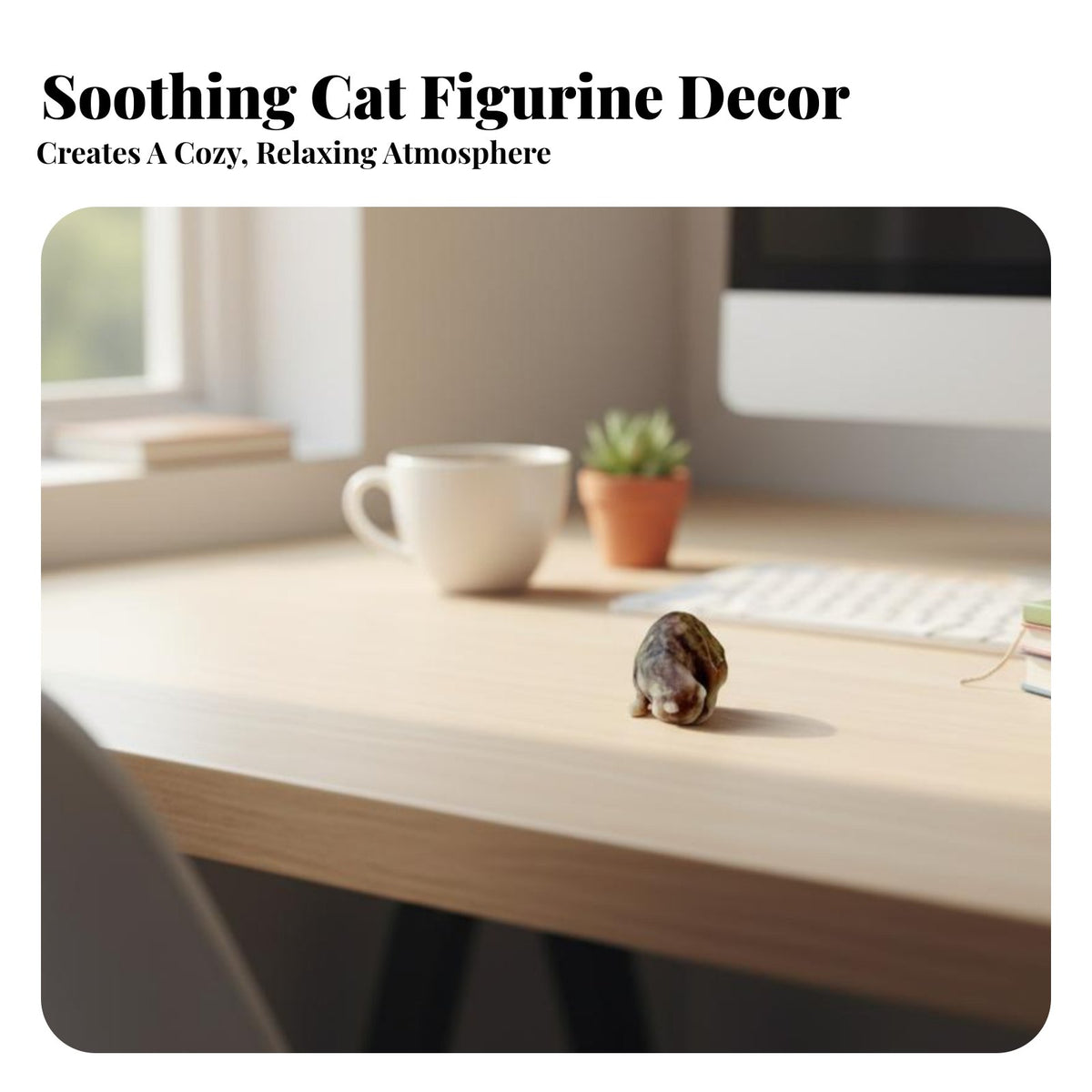 1:64 Miniature Scale Cat Model Collectible Miniature Cat Figurine Resin Creature Model Cute Design Tiny Pet Statue Highly