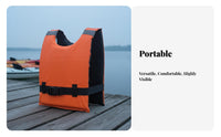 Flotation Vest Lightweight Flotation Vest Paddle Board Buoyancy Vest Portable Individual Flotation Device Breathable