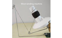 Stable Clamp Mount Large Capacity Yarn Winder Tangle-Tangle-Preventing Winding Hand Crank Yarn Winder Long-Lasting
