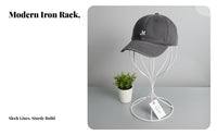 Freestanding Design Tabletop Hat Display Stable and Long-Lasting Tabletop Hat Stand Balanced Base for Retailers, Trade Shows, Closet