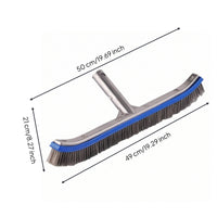 Curved Pool Brush Strong Pool Brush Head with Pole Connection Easy to Use