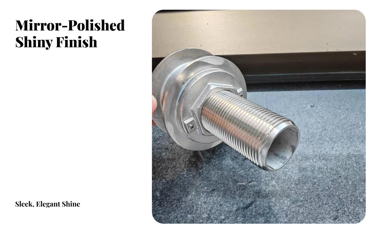Yacht Water Tank Vent Cap Rust Resistant 316 Stainless Steel Tank Vent for DIY Boaters, Saltwater Environment