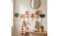 Wall Coat Rack No Coat Rack with 7 Hooks for Entryway, Renters