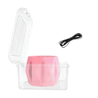 Facial Jaw Exerciser Ball Hollow Faceted Silicone Jaw Exerciser Jawline Shaper 4 Resistance Levels Fitness Accessory Food Grade