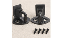 Door Lock Striker Pin Glossy Black Door Latch Striker Pin Auto Part Corrosion-Resistant Hardware Easy Installation for DIYers