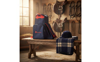 Multi Compartment Riding Bag Heavy Duty Equestrian Helmet Bag gearResistant for Travel, Stable
