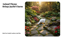 Lifelike Details Resin Duck Statue Weather Resistant Pond Duck Decoration Waterproof for Gardeners, Yard, Patio, Lawn