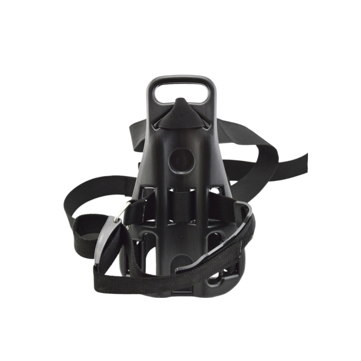 Easy to Install Diving Breathable Cylinder Back Carrier Nylon and Plastic Breathable Cylinder Backplate Support Integrated Straps Diving Cylinder Support Bracket Lightweight