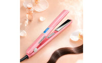 360-Degree Rotating Cord Sonic Hair Repair Straightener Adjustable Cold Flat Iron Clamp Style Sonic Flat Iron Display Window