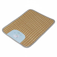 Woven Pet Cooling Mat Non-Slip Seasonal Pet Resting Mat for Dogs, Cats, Hot Weather