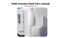 Two-Stage Flush Valve Adjustable Water Level Universal Toilet Drain Valve Material Toilet Cistern Flush Mechanism for Washroom Renovation