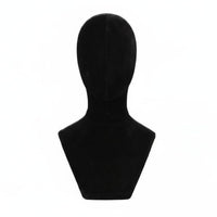 Foam Mannequin Head Pin-Friendly Hairpiece Stand Model for Shop Window