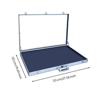 Graded Card Display Case Shielded Foam Interior Graded Card Case Portable Design for Collectors, Travel