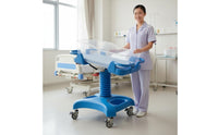Adjustable Infant Bed Angled Design Portable Infant Bed Anti-Reflux Tilting Newborn Crib for Newborns, Maternity Center, Hospital