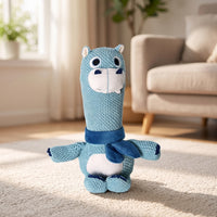 Stuffed Dog Toy with Scarf Squeaky Dog Toy for puppy