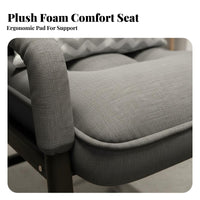 Foldable Design Adjustable Backrest Lounger Multi-Functional Lazy Sofa Space Saving Indoor Seating Thick Padding for Young Adults, Apartment Dwellers, Bedroom, Dorm Room, Home Office, Lounging