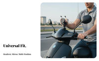Motorcycle Side Mirror Ph Single Mount Easy Insta Wi Wiwill Ation Car Headrest Ph Single Holder 360° Rotatable Long-Lasting