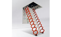 Fold-down Attic Ladder Space-Saving Folding Attic Ladder Compact for Home