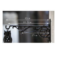 Wall Plant Hanger Multi Purpose Hanging Basket Bracket Heavy Duty for Patio