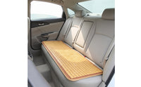 Rear Seat Cushion Cooling Rear Seat Mat with Bamboo Slats Ventilated for Summer Travel
