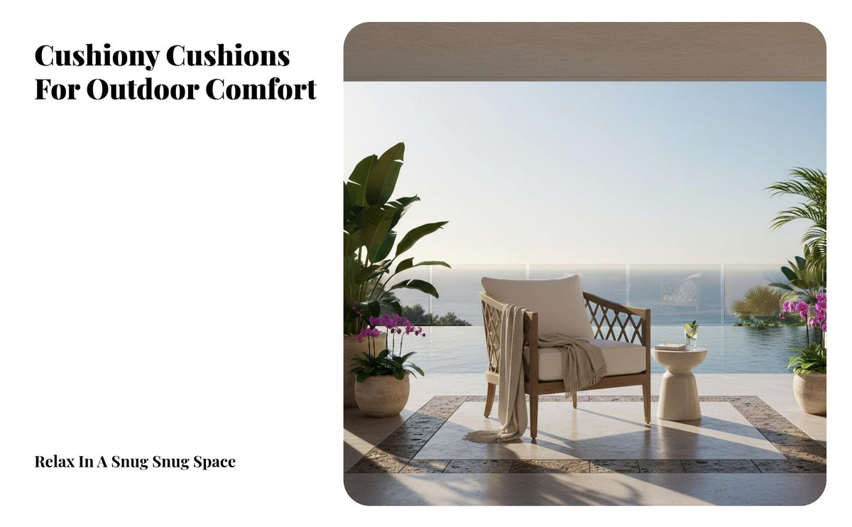 Teak Conversation Set Nordic & Design Lounge Chair and Side Table Group Weather Resistant Garden Furniture for Hotel Owners, Adults, Balcony, Porch