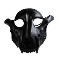 edgy goat prong face covering for all genders pronged Monster face covering Dark & aesthetic for Halloween Parties