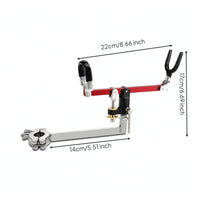 Fishing Rod Holder with Clamp Fishing Rod Holder Bracket Easy to Install for Fishermen, Anglers