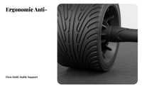 Nonslip Grip Ab Wheel Non-Slip Ab Roller Ergonomic Handles Abs Workout Roller Portable Design for Men, Women, Beginners, Home Use, Gym
