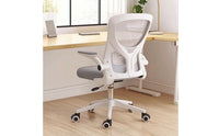 Ergonomic Office Chair Height-Adjustable Mesh Office Chair Breathable for Students, Study Room
