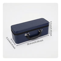 Bracelet Storage Case Hard-Shell Bracelet Case with Slots Bangle Organizer Portable Bangle Box Travel-Friendly for Collectors