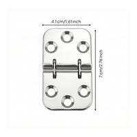 Stamped Hinge Butt Hinge Easy Installation Hinges for Boat Owners, Builders, Boats