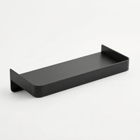 Stainless Steel Wall Shelf Rustproof Bath Shelf with Guard Rails Rust Resistant Brushed for Washroom, Apartment