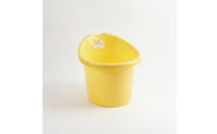Non-Slip Children's Plastic Bathtub Thickened Baby Bathtub with Bath Seat Deep Toddler Bath with Drain Sturdy for Bathroom