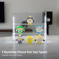 10cm Hidden Doll Collectible Grabber Machine Doll Capsule Toy Capsule Reward Surprise Gift Unseen Box Toy for Teens