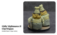 Monster Butcher Figure Game Based on Grotesque Two Grotesque Cooks Diorama Creepy Cook Miniature for Adults, Display Cabinet, Shelf, Bedroom