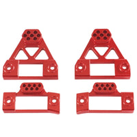 4 Pieces Shock Mount :12 Scale Shock Absorb Bracket Rigid Damper System Mount for RC Builders