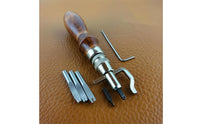 Leather Edge Beveler with Groover Multifunctional for Leathercrafting