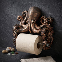 Decorative Animal Bathroom Tissue Holder Whimsical Sculptural Bathroom Tissue Holder Cute Hardware Quirky for Bathroom, Restroom, Powder Room