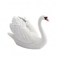 Swan Figurine Elegant Design Bird Model Modern Style for Display