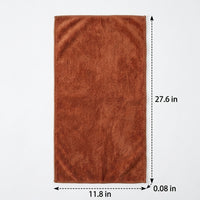 5 Pack 30x70cm Microfibre Cloth, High Absorbency Cleaning Cloths, Non-linting Cloth for Kitchen and Car, Plain Weave with Bound Edges