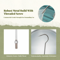 Stainless Steel Fishing Hook, Large & Small, Outdoor