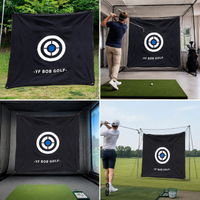 Golf Target Cloth 1.5x1.5M, Golf Hitting Cage Practice Net, Personal Hitting Canvas