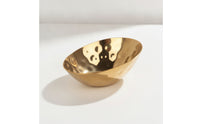 Nut Bowl Mirrored Hammered Serving Bowl Ice Cream Dish for Dinners