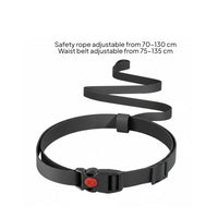 Adjustable Length Accessible Water Swim Tow Buoyancy Device Leash Locking Buckle Swim Buoy Tether Belt Heavy Duty Swimming Safety Waist Belt High-Density Strapping for Swimmers, Beginners, Training