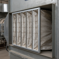 F5 Non-Woven Air Filter Bag for Industrial HVAC Systems