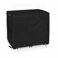 Tear-Resistant Patio Bar Height Table and Chair Cover Fitted Outdoor Bar Height Dining Set Cover Weatherproof Waterproof for Deck, Backyard, Garden, Balcony