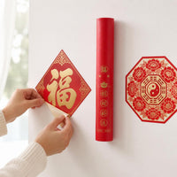Feng Shui Bagua Five Elements Blessing Sticker for Home Protection and Peace